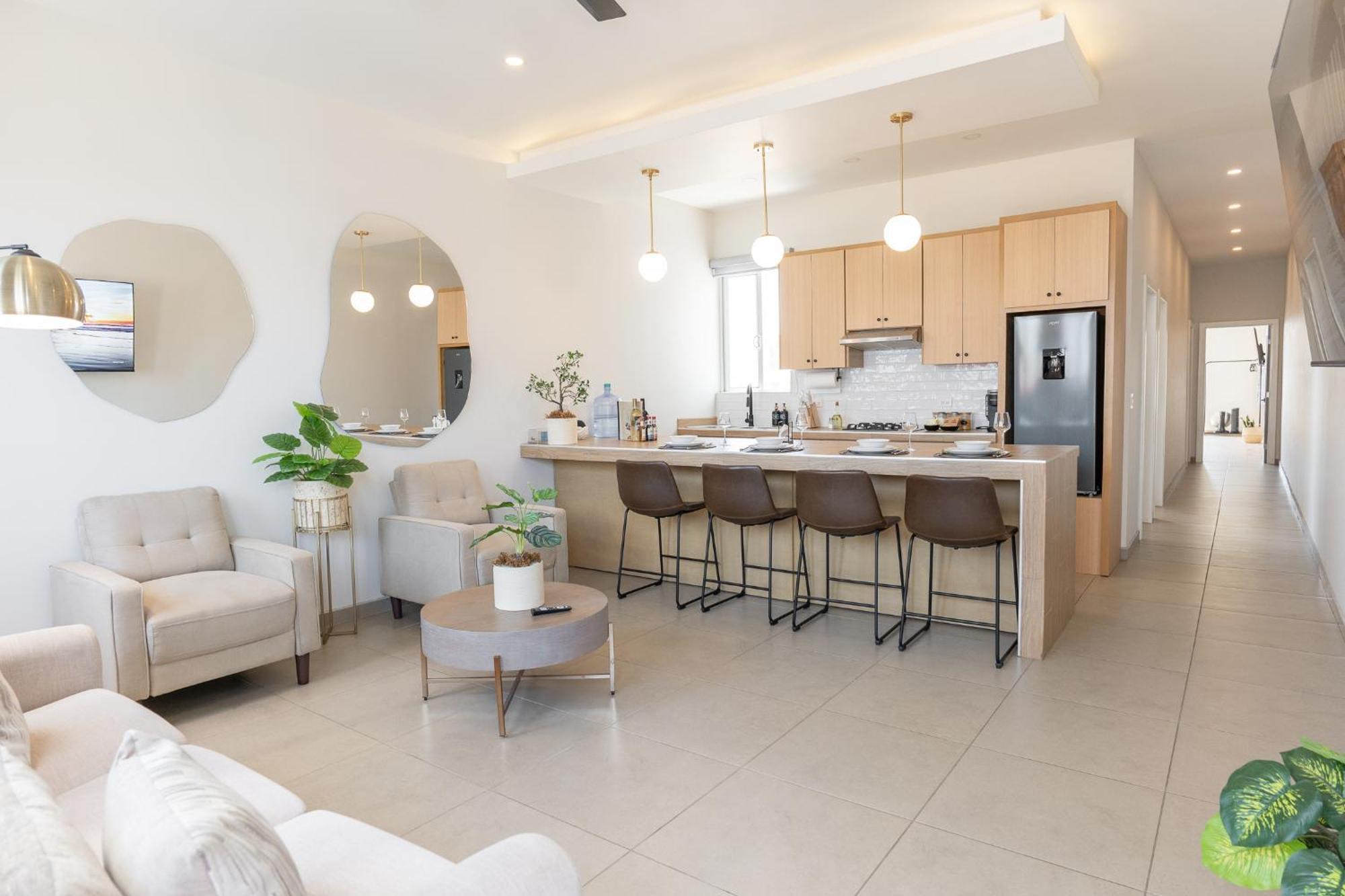 Апартаменты New Casa Balandra With Gated Parking At Casas Sanblu Энсенада Экстерьер фото